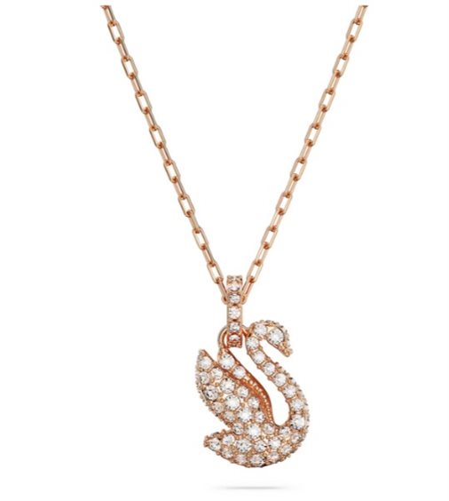 Collana Swarovski Iconic Swan in Lega metallica Cristallo 5647555 - 5647555